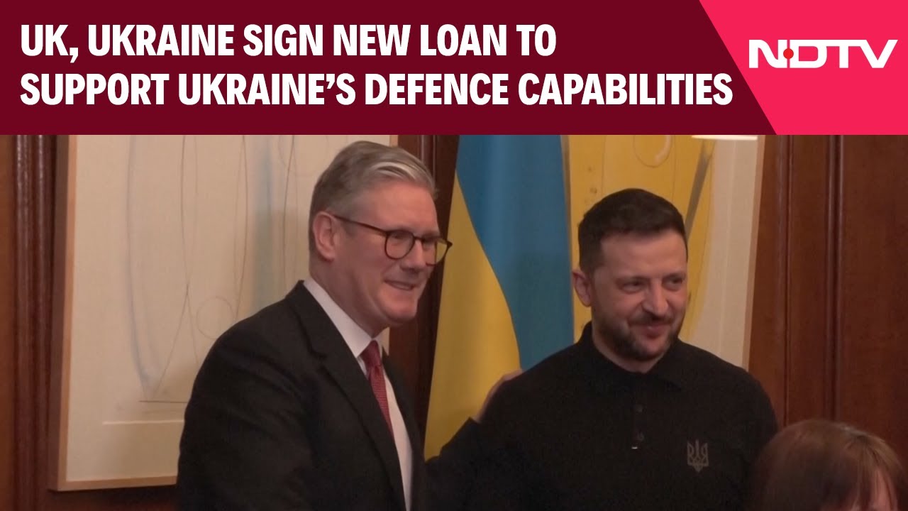 UK And Ukraine Sign New Loan To Support Ukraine's Defence Capabilities