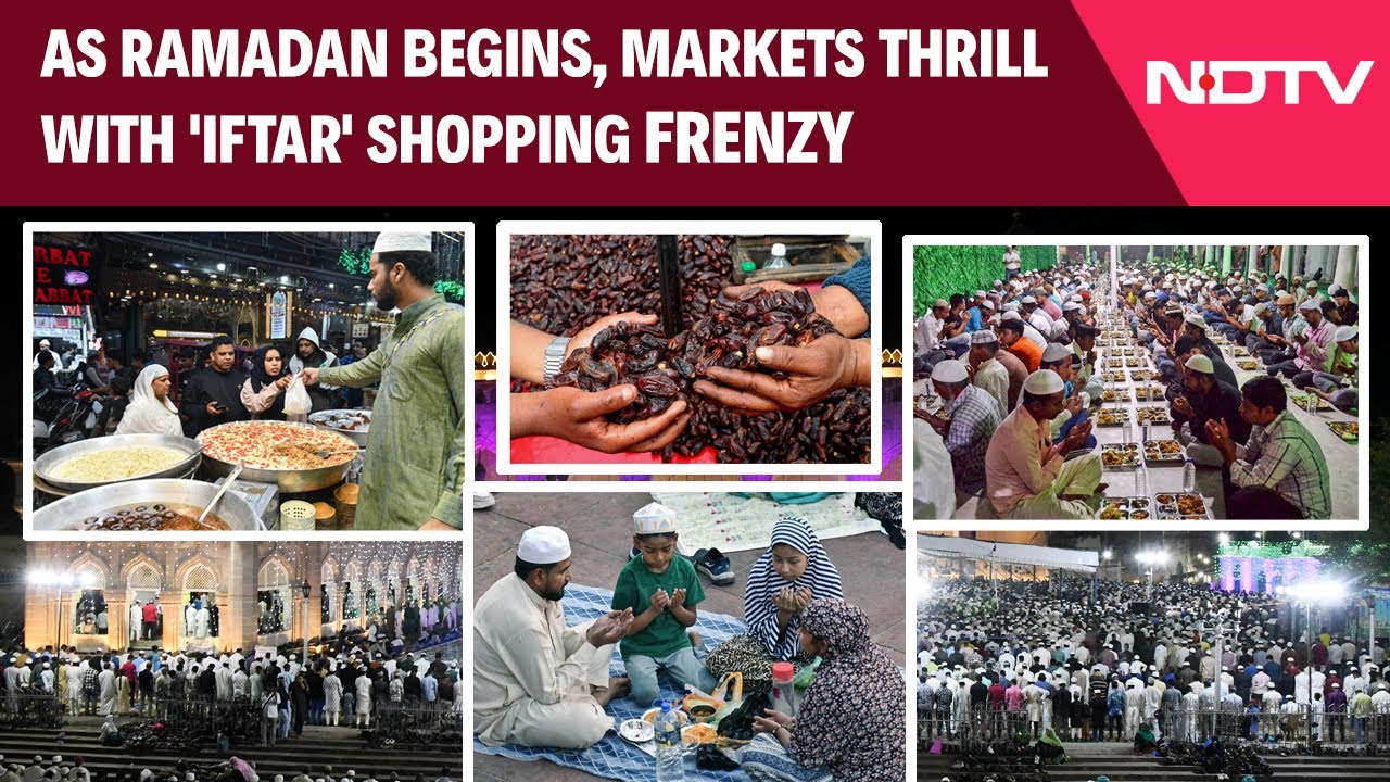 Ramadan 2025 | People Throng Markets As Ramadan Begins, Demand for Iftar Items Soars