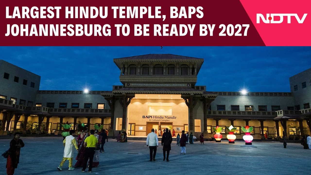 The Largest Hindu Temple Complex In The Southern Hemisphere To Be Ready By 2027