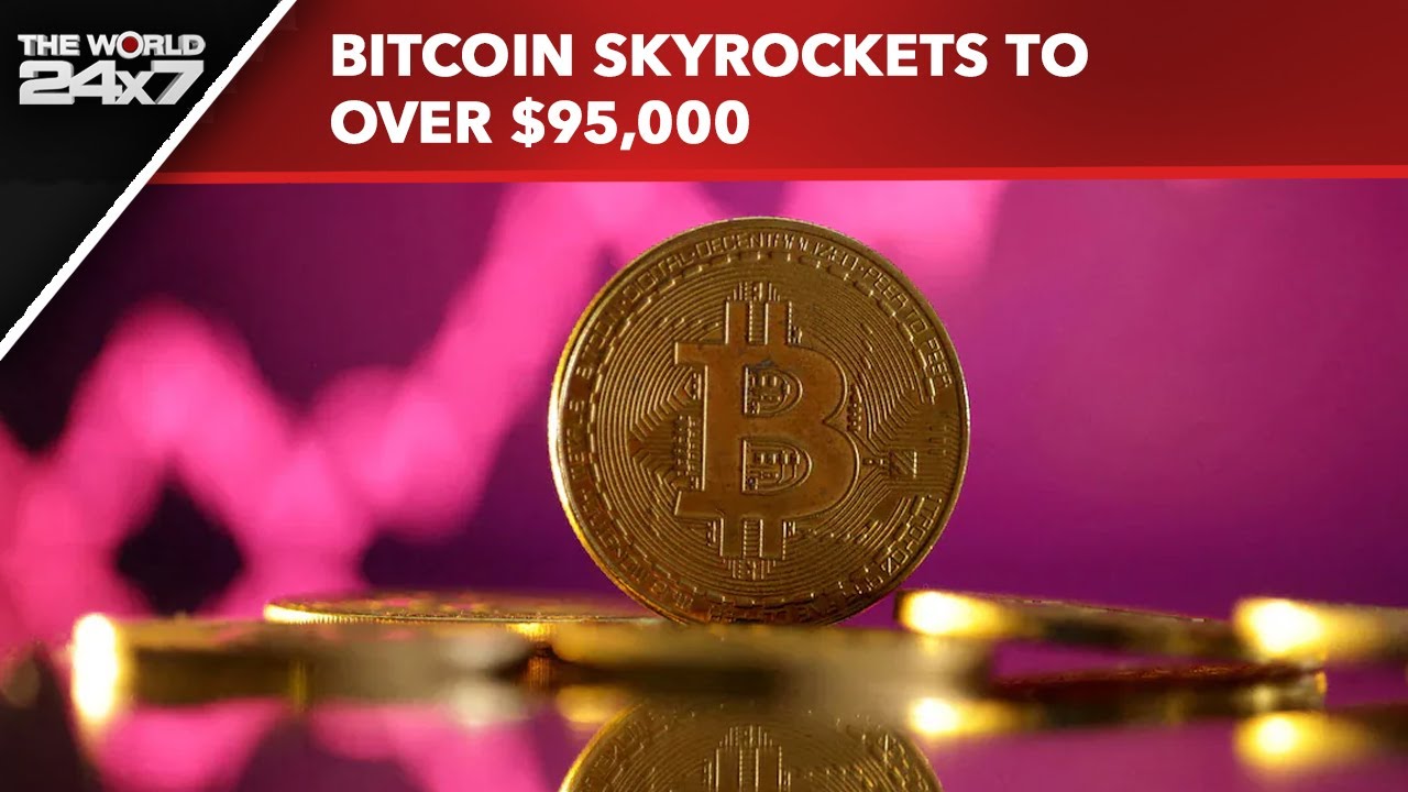 Video : Bitcoin Skyrockets To Over $95,000 After Trump's Latest Announcement