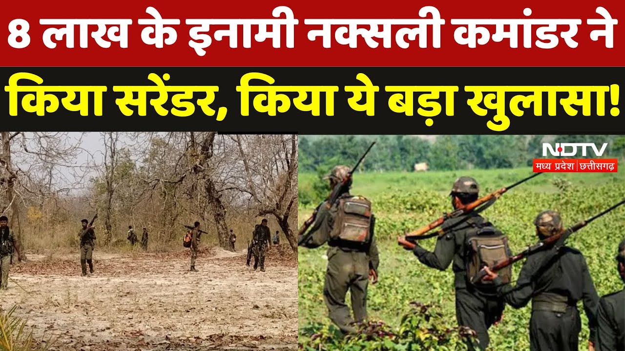 Bijapur Naxal News: नक्सली कमांडर दिनेश मोडियम ने पत्नी-बच्चे के साथ किया सरेंडर, किया ये खुलासा!