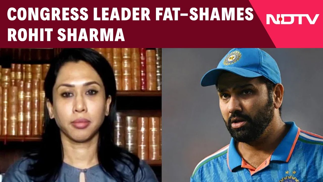 Rohit Sharma News: Congress Leader Fat-Shames Rohit Sharma, BJP Replies With Rahul Gandhi Jab