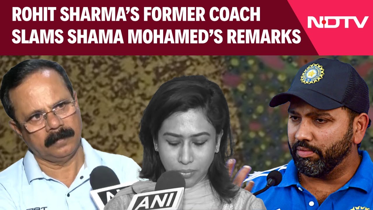 Rohit Sharma’s Former Coach Dinesh Lad Slams Congress Leader Shama Mohamed’s Remarks