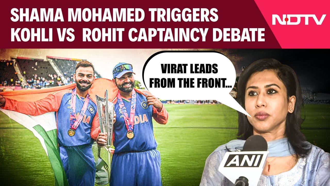 Congress’ Shama Mohamed Triggers Kohli Vs Rohit Captaincy Debate, Comes After Her “Fat” Comment