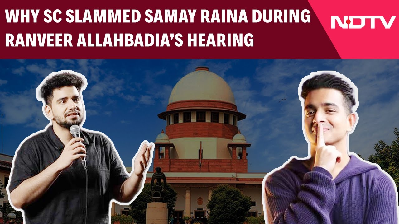 SC Slams Samay Raina, Allows Ranveer To Resume 'TRS' Podcast