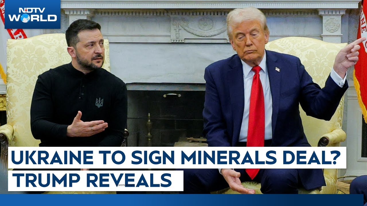 Trump Hints At The Revival Of Ukraine Minerals Deal Amid Clash With Zelensky