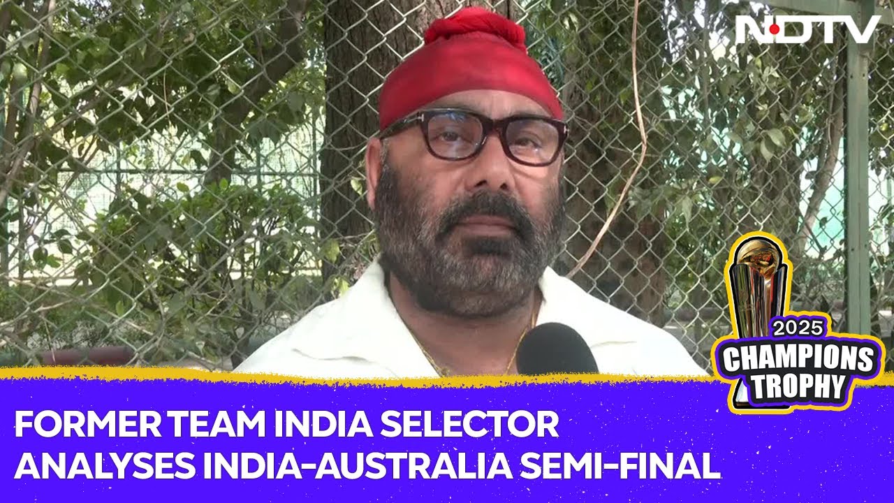 Champions Trophy: Former Team India Selector Sarandeep Singh Analyses India-Australia Semi-Final