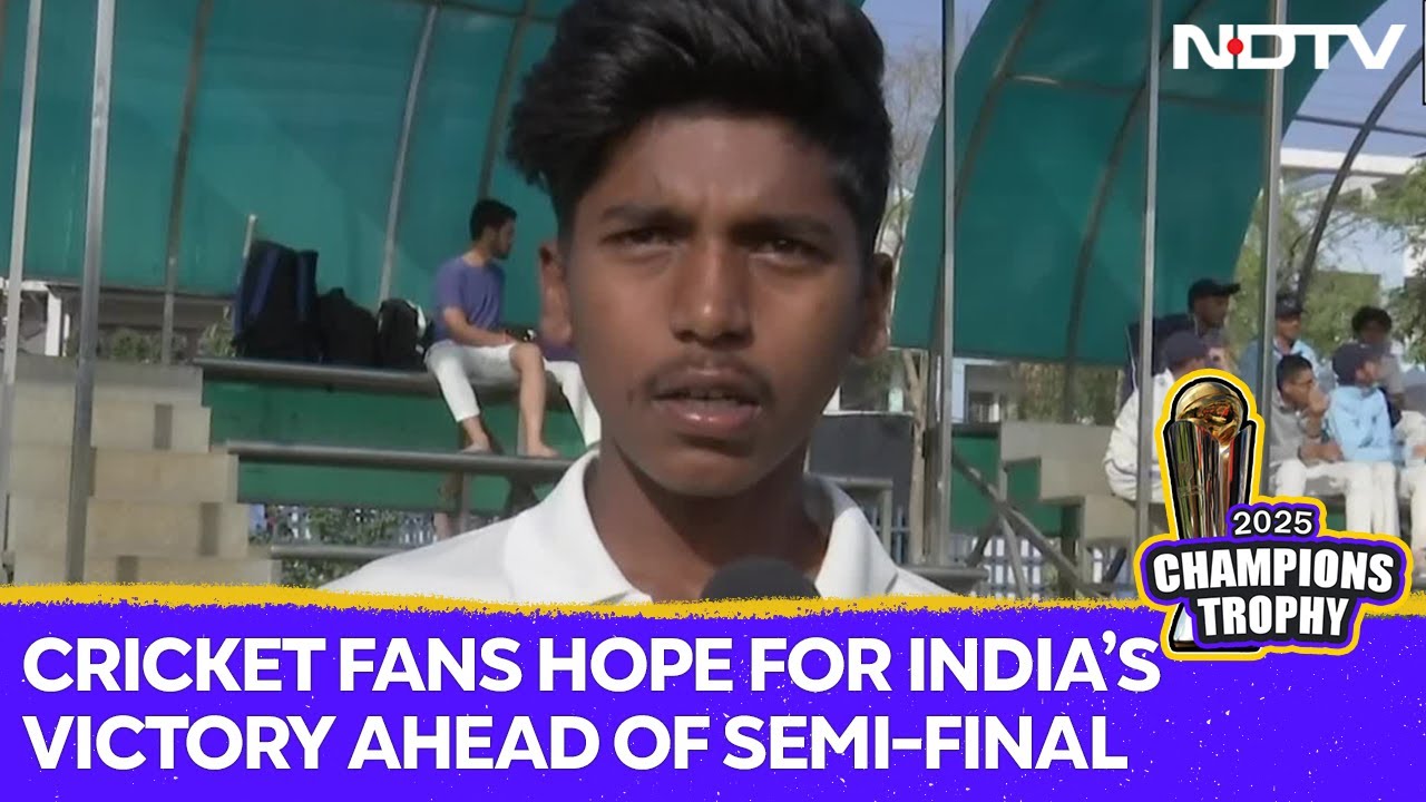 CT 2025: Cricket Fans Hope For Indias Victory Ahead Of Semi-final Clash Against Australia