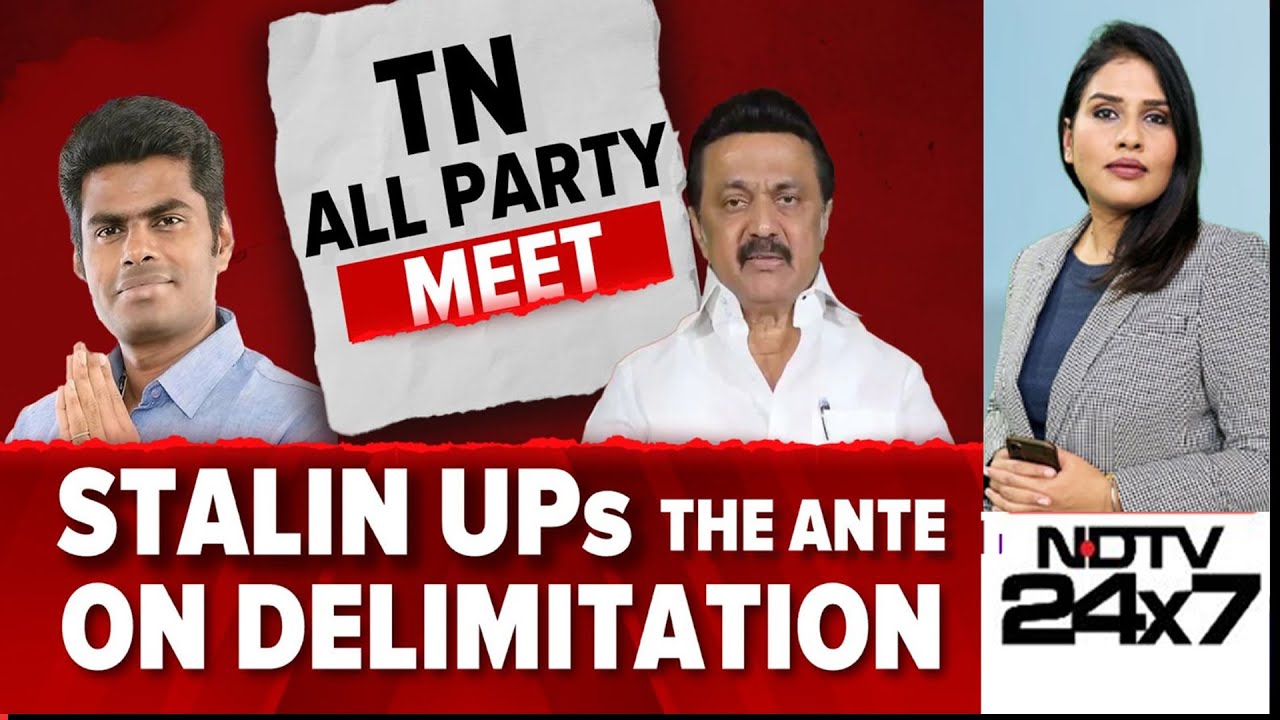 Tamil Nadu All Party Meet: Stalin Ups The Ante On Delimitation