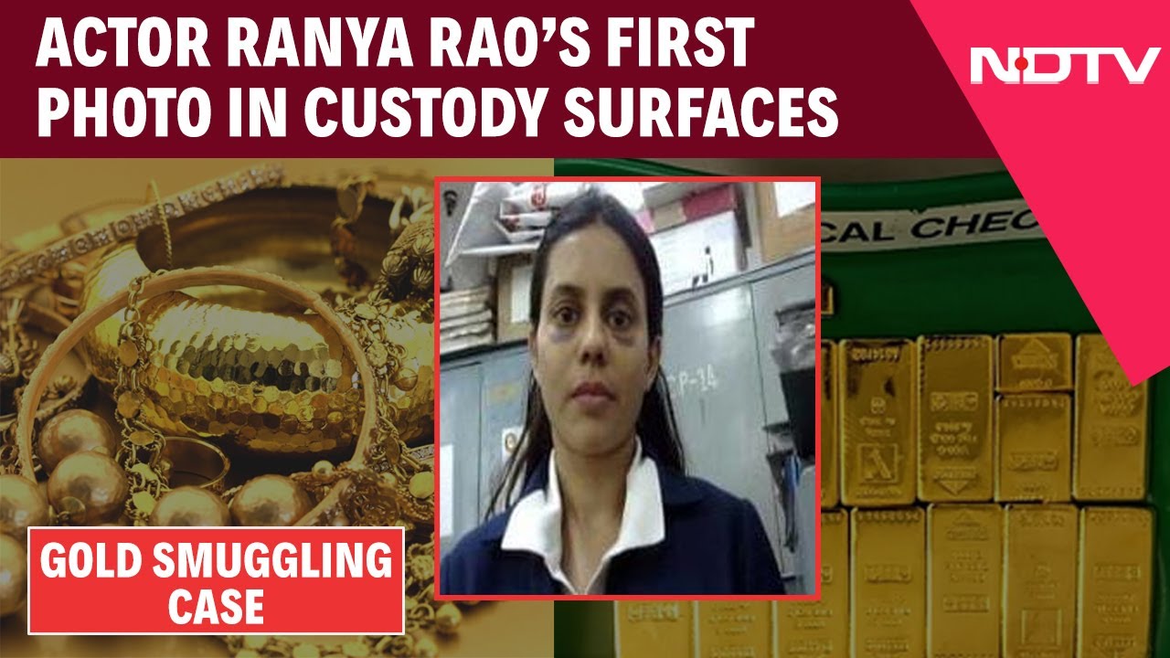 Ranya Rao Pic | Actor Arrested In Gold Case Made 27 Trips To Dubai, First Pic In Custody Released