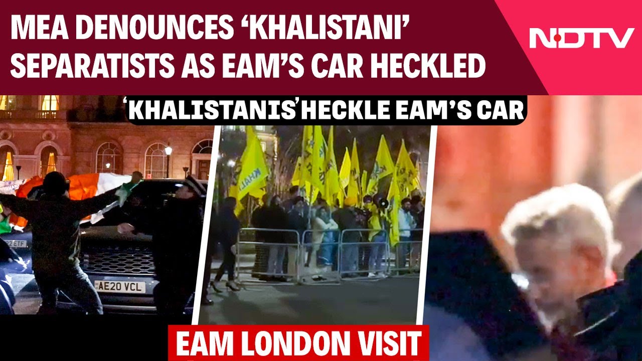 Jaishankar News | MEA Denounce "Provocative Activities" Of Khalistani Separatists