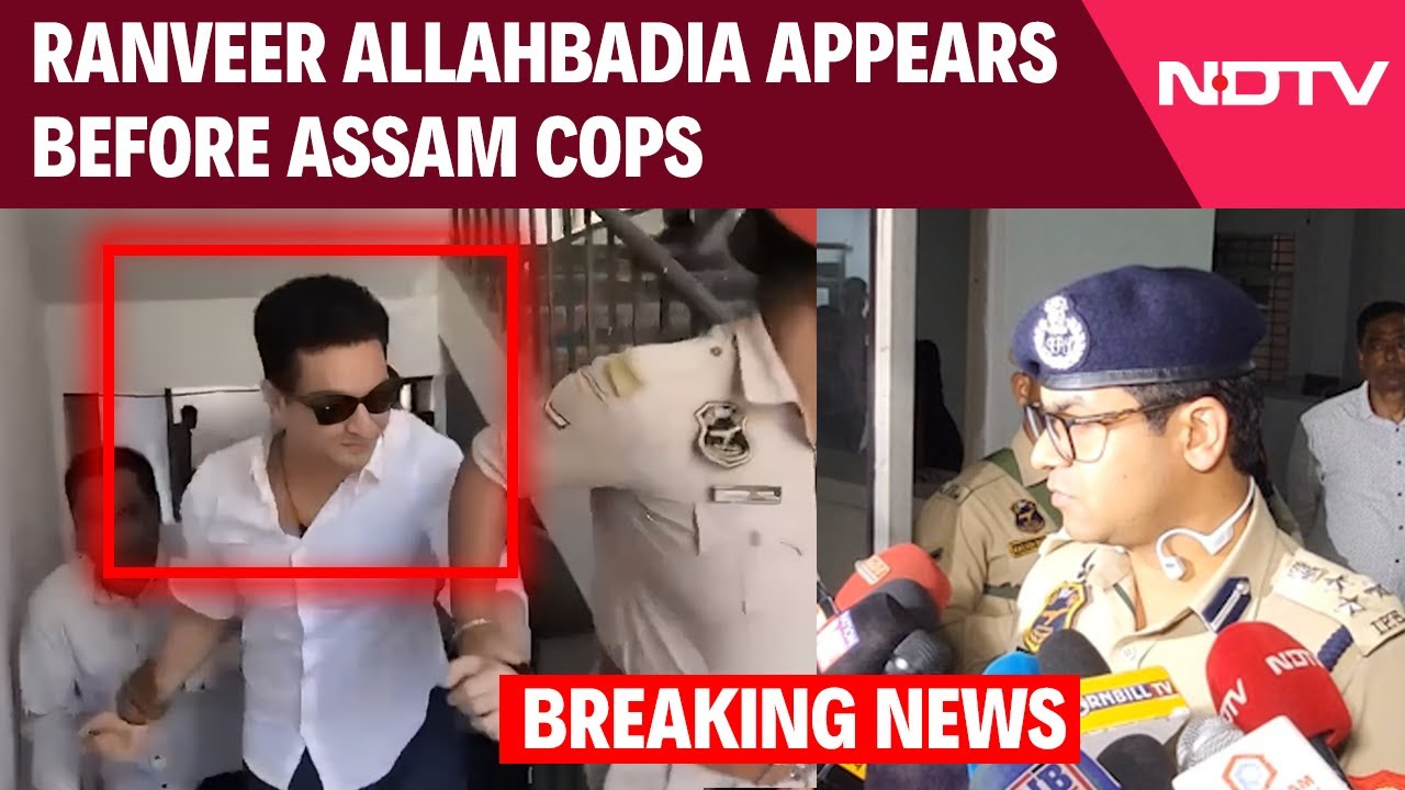 Ranveer Allahbadia Appears Before Assam Police