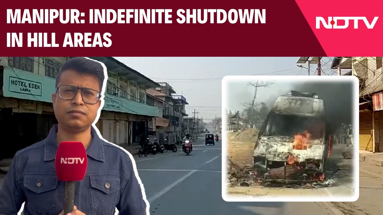 Indefinite Shut Down In Kuki-Zo Dominated Area Of Manipur