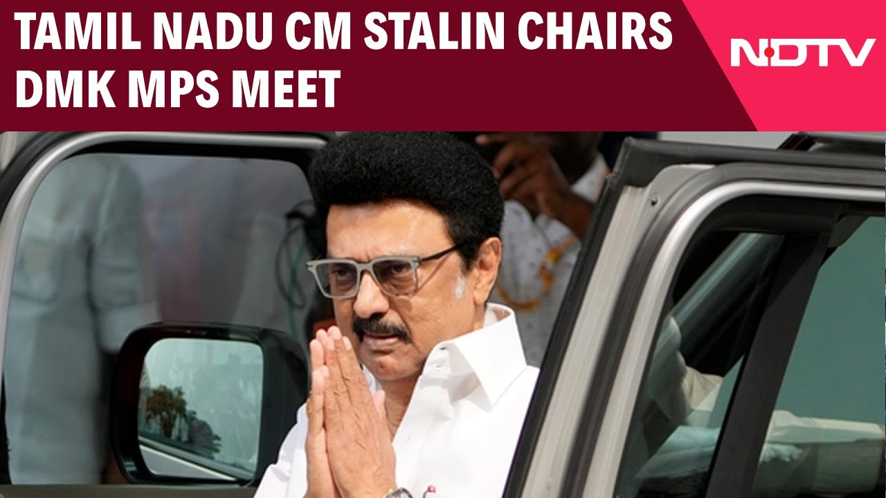 Video: TN CM Stalin Chairs DMK MPs Meet, Prepares For Parliament Session