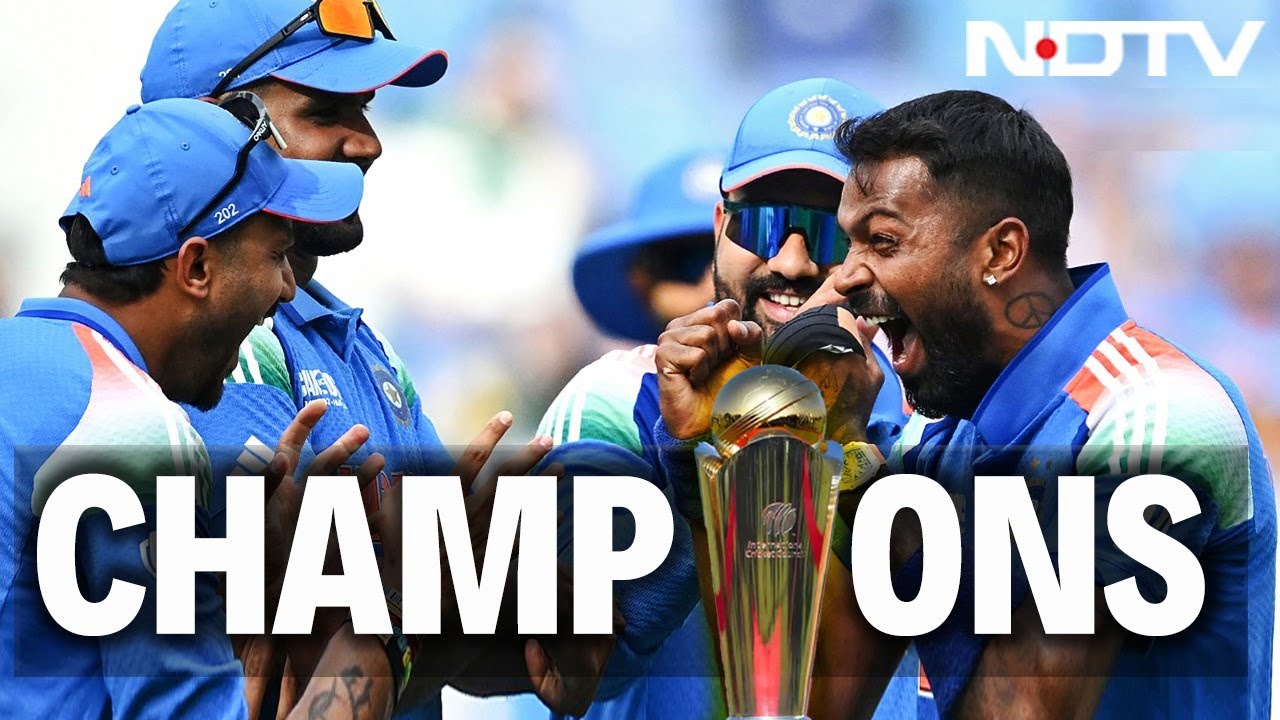 India Wins Champions Trophy | India Vs New Zealand Live | New Zealand Vs India Champions Trophy