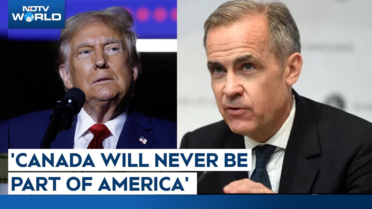 Video : Mark Carney to Succeed Trudeau | Carney-Trump Tariff War | Carney Wants to 'Rebuild' India Ties