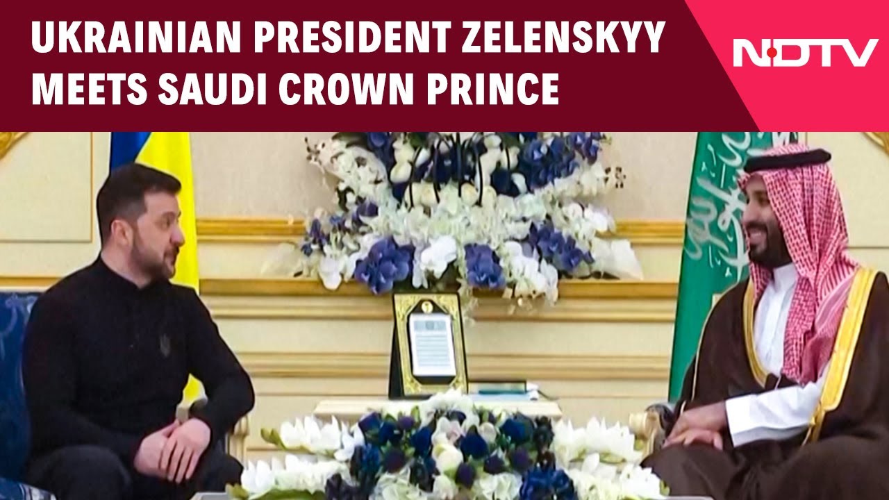 Ukrainian President Zelenskyy Meets Saudi Crown Prince Mohammed Bin Salman Ukrainian President Zelenskyy Meets Saudi Crown Prince Mohammed Bin Salman