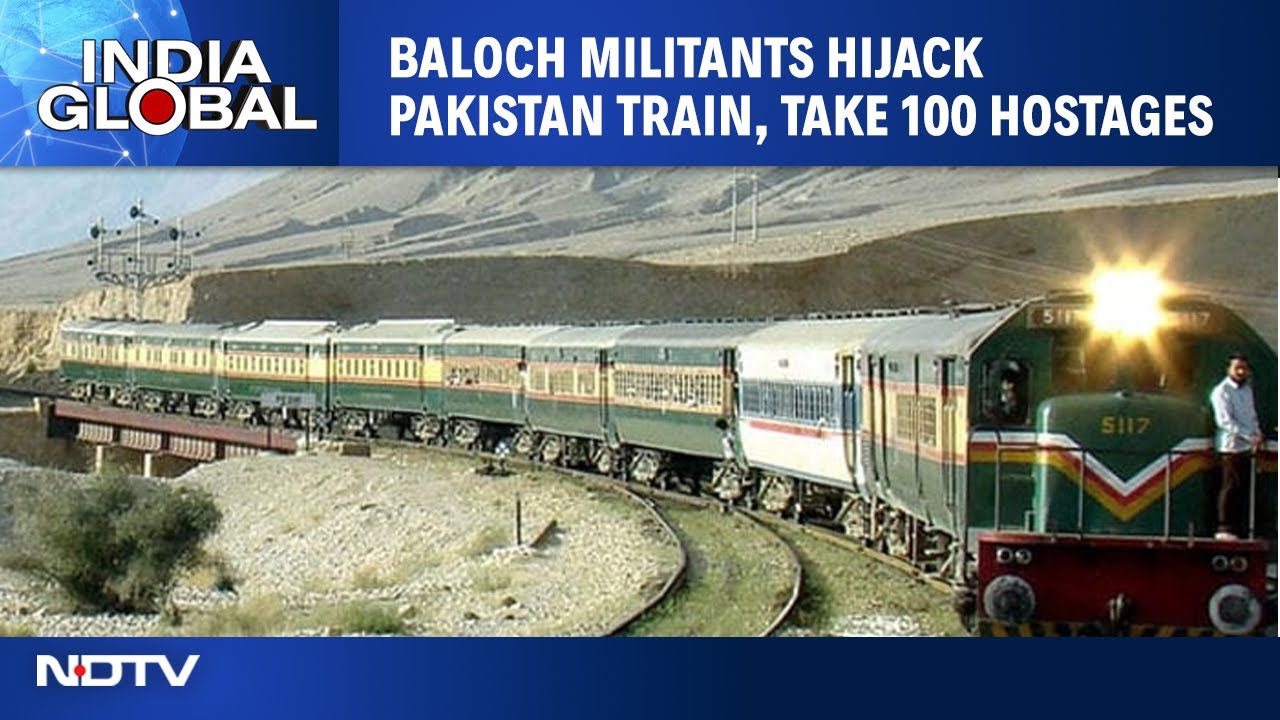 Baloch Liberation Army Hijacks Train In Pakistan | BLA Takes 100 Pak Security Forces Hostage Baloch Liberation Army Hijacks Train In Pakistan | BLA Takes 100 Pak Security Forces Hostage