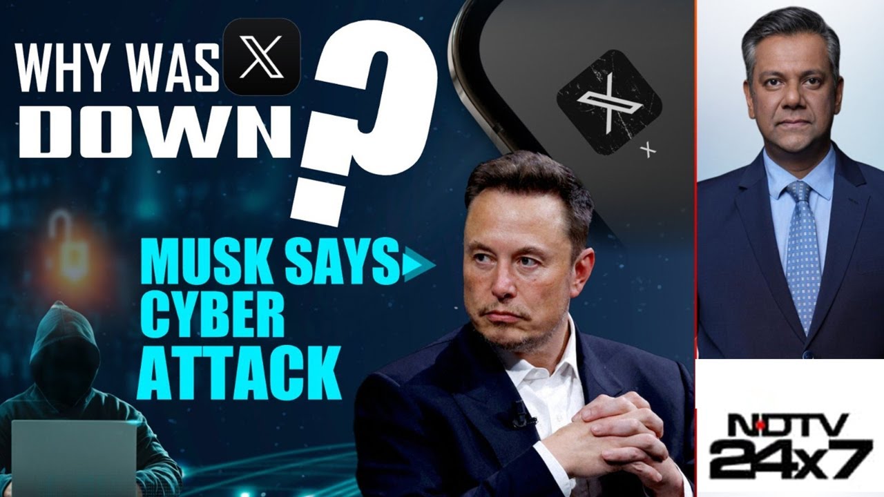 Video : X Cyber Attack | Why Was X Down? Musk Says Cyber Attack