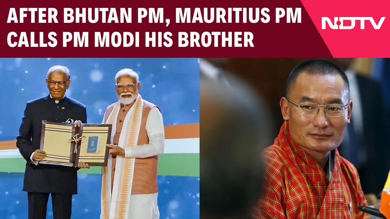 PM Modi Latest | After Bhutan PM, Mauritius PM Navin Ramgoolam Calls PM Narendra Modi His Brother