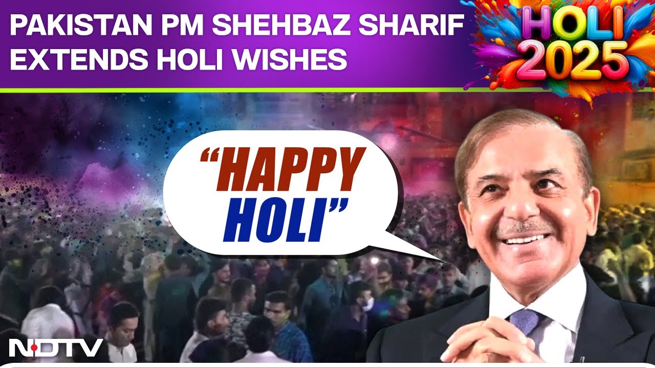 "Heartfelt Greetings To Our Hindu Community...": Pakistan PM Shehbaz Sharif Extends Holi Wishes
