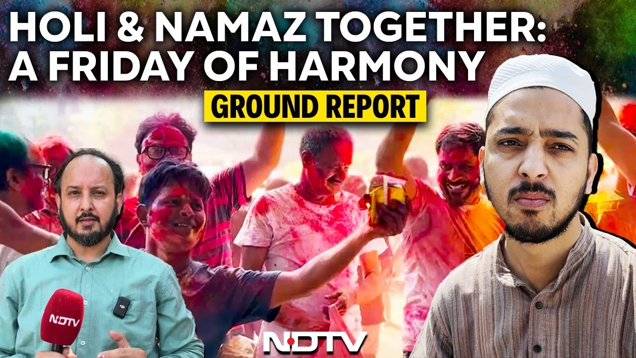 Holi And Namaz: Unity In Diversity In This Delhi Locality