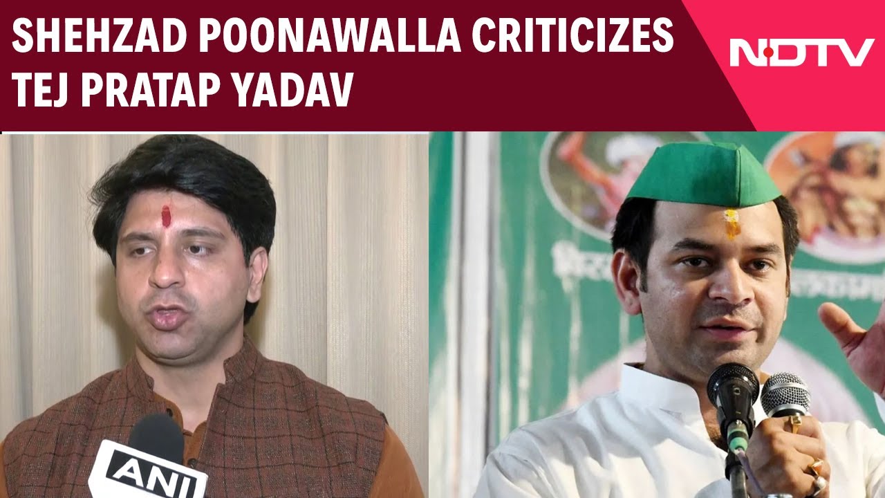 “Mindset Reflection Of Jungle Raj,” Shehzad Poonawalla Criticizes Tej Pratap Yadav