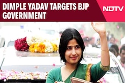 Dimple Yadav Targets BJP Govt, Says "Health System And Education System Have Collapsed" Dimple Yadav Targets BJP Govt, Says "Health System And Education System Have Collapsed"