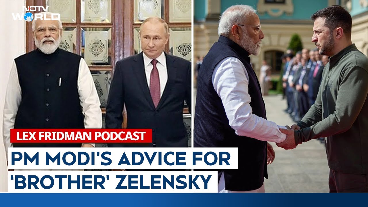PM Modi's Message For Putin, Advice For "Brother" Zelensky