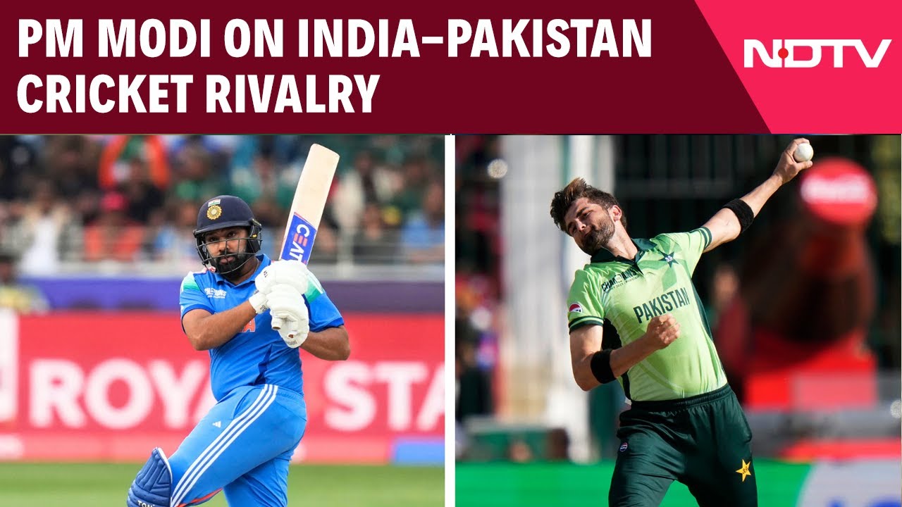 PM Modis Champions Trophy Reminder On India-Pak Cricket Rivalry