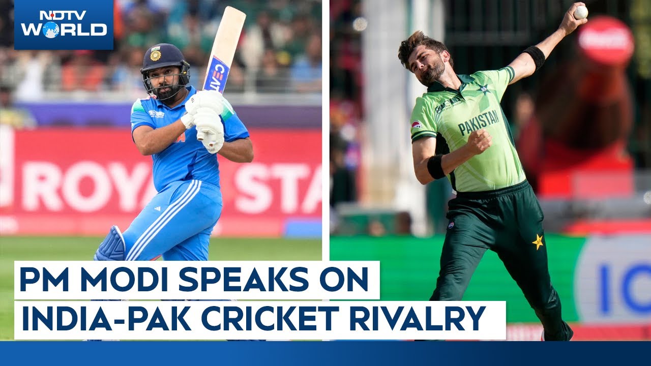 PM Modis Champions Trophy Reminder On India-Pak Cricket Rivalry