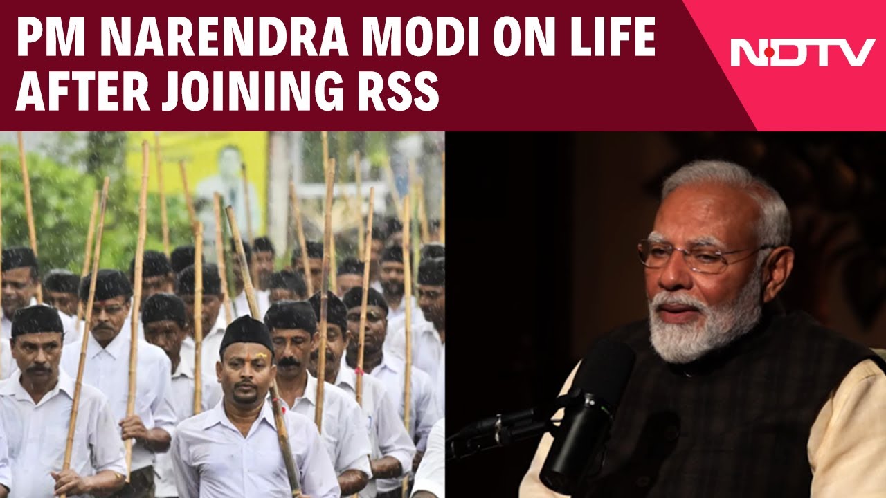 "Through The RSS, I Found A Life Of Purpose": PM Modi
