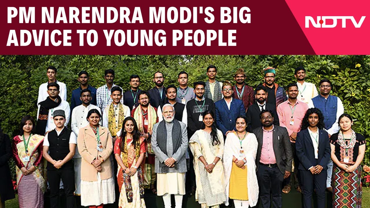 PM Modi's Big Advice To Young People PM Modi's Big Advice To Young People