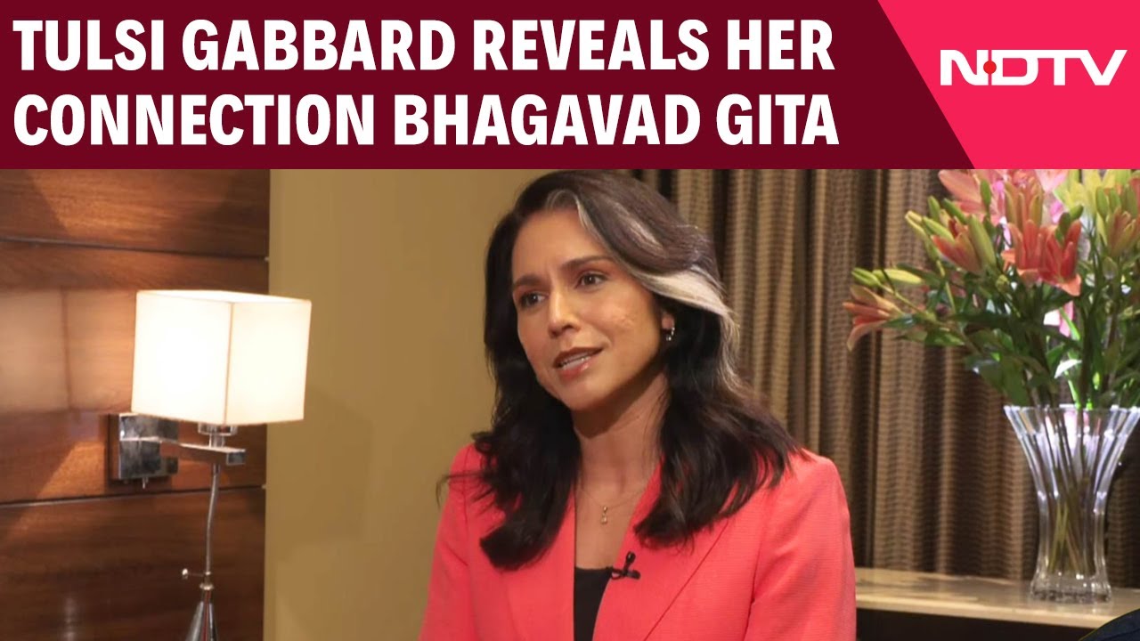 US Top Spy Chief Tulsi Gabbard Reveals Her Personal Connect With Bhagavad Gita