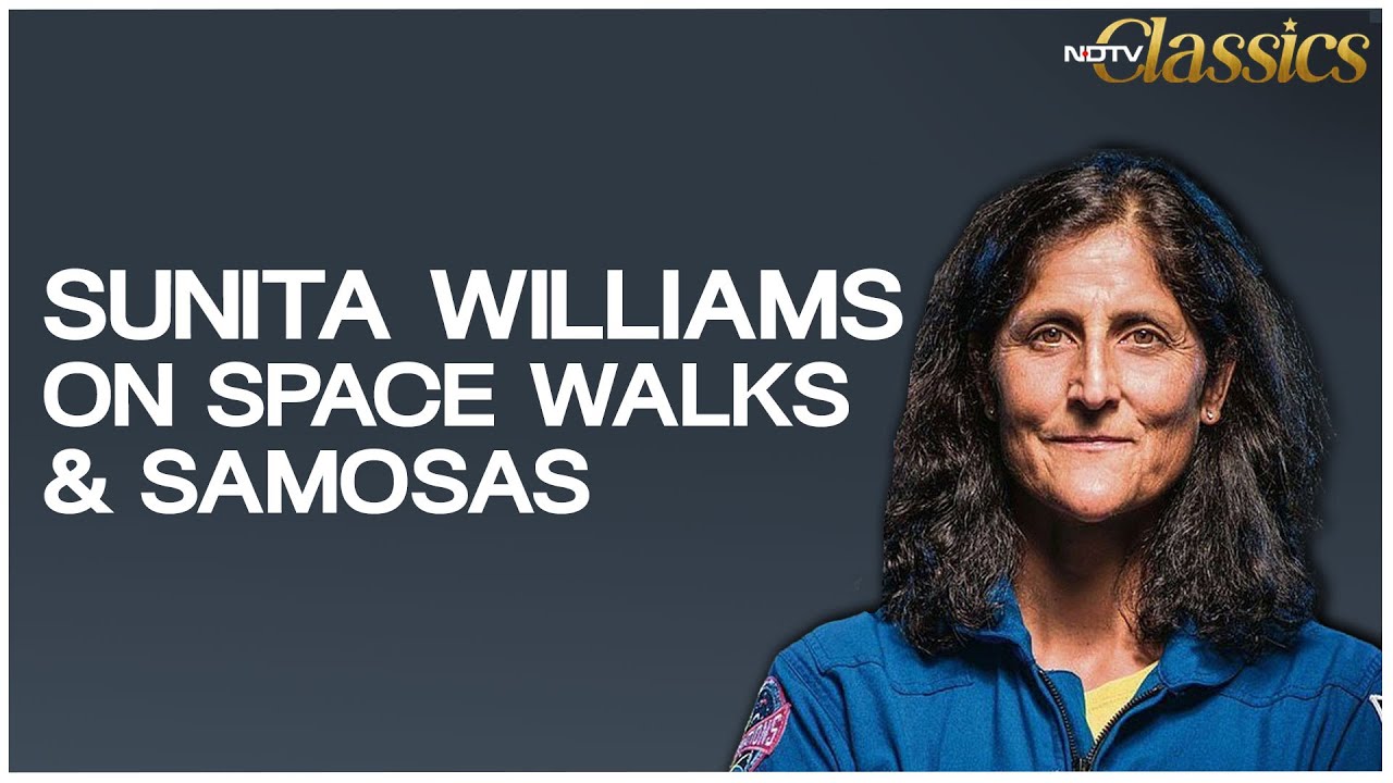 Video : From The Vault: Sunita Williams' Love For Samosas, India Connection