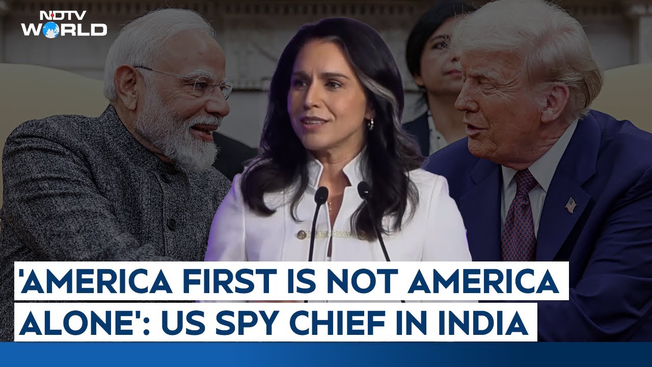 Tulsi Gabbard At Raisina Dialogue: US Looking To Strengthen Ties With India