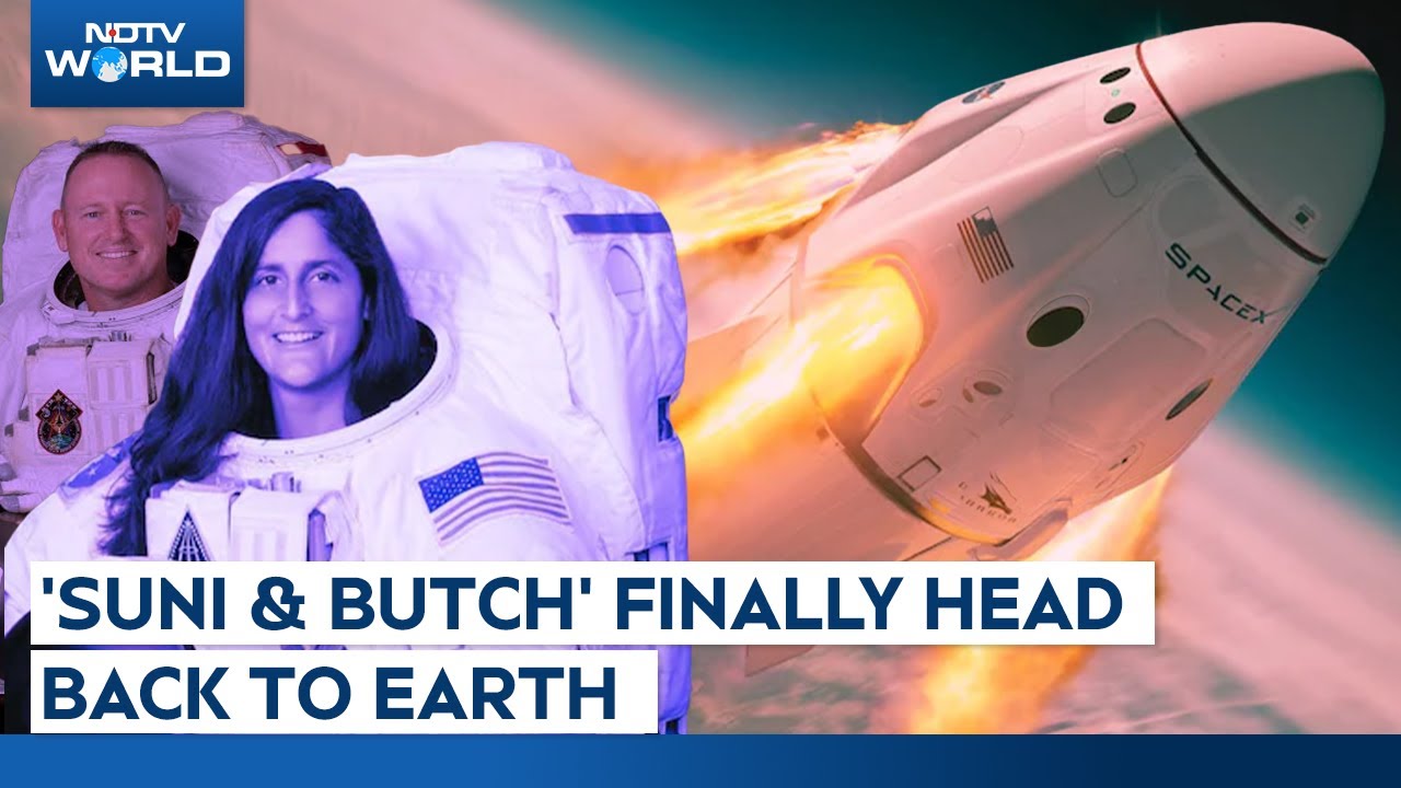 NASA Astronaut Sunita Williams | 'Suni & Butch' Finally Head Back To Earth After 9 Months