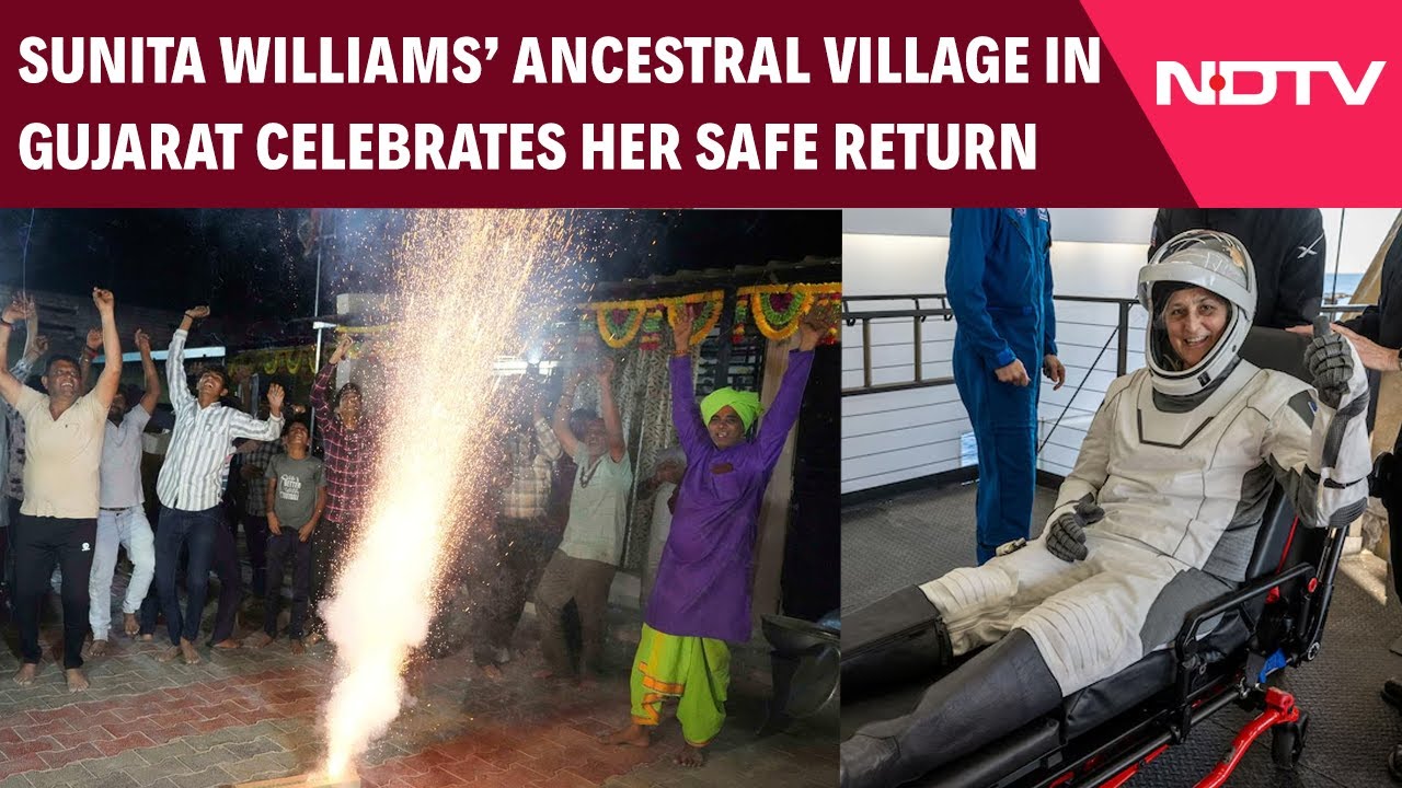 Sunita Williams' Native Village, Jhulsana In Gujarat Celebrates Her Safe Return