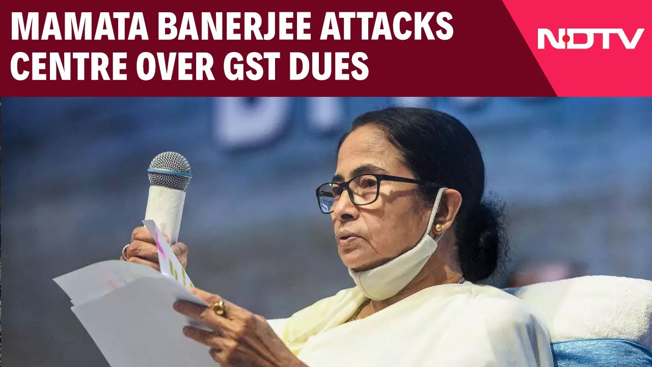 Mamata Banerjee Attacks Centre Over GST Dues, Says States Denied Share