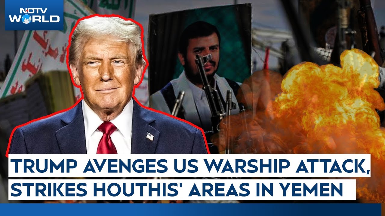 US Struck Houthis Again, Trump Threatens They Will be 'Completely Annihilated'