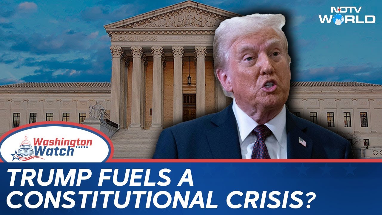US Facing A Constitutional Crisis? | Donald Trump Takes On The Supreme Court | Washington Watch