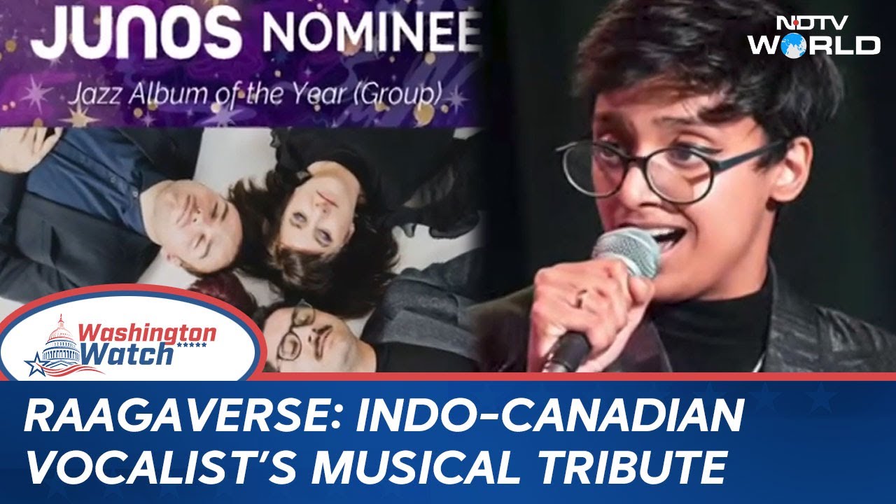 Indo-Canadian Jazz Vocalist' Musical Tribute | Raagaverse Lead Vocalist On NDTV | Washington Watch
