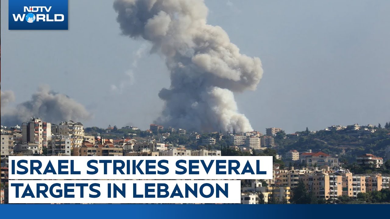 Israel Strikes Lebanon | Israel Retaliates After Rocket Attack, Strikes ...