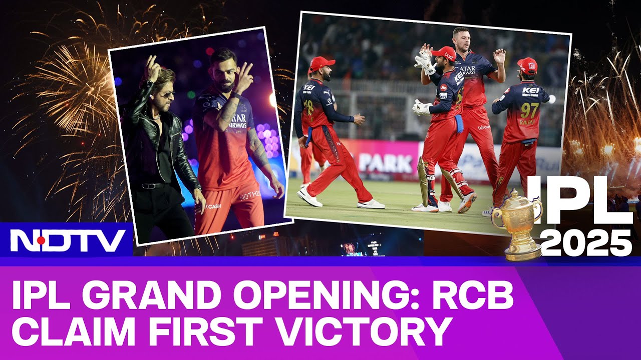 IPL 2025 Grand Opening: RCB Demolish Defending Champions KKR In Their Den, Kickstart IPL In Style