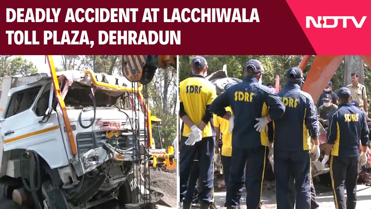 2 Dead In Horrific Collision Involving Dumper At Lacchiwala Toll Plaza, Dehradun