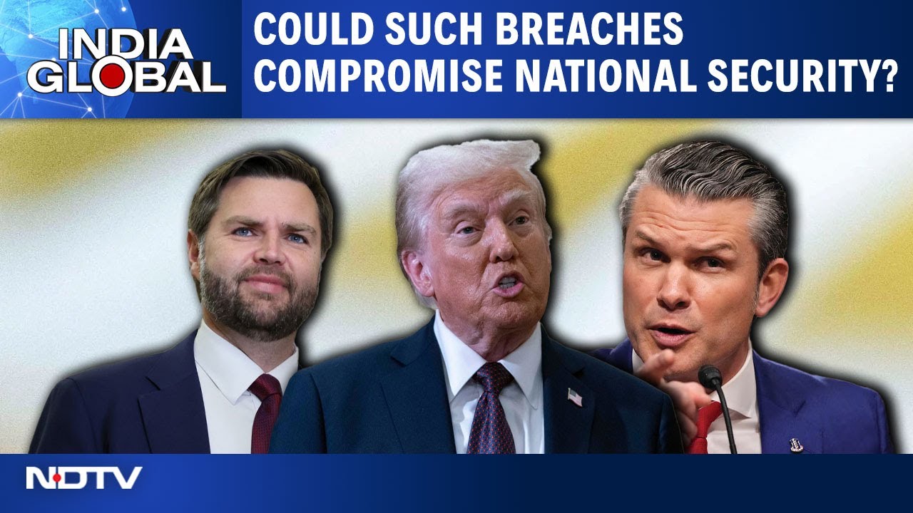 Trump's National Security Team's Chat Leak Stuns Washington