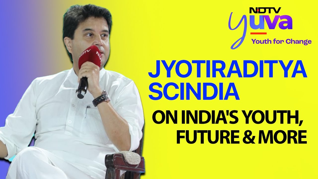 Future Of India | "All Of Us Will Build India Together": Jyotiraditya Scindia At NDTV Yuva Conclave