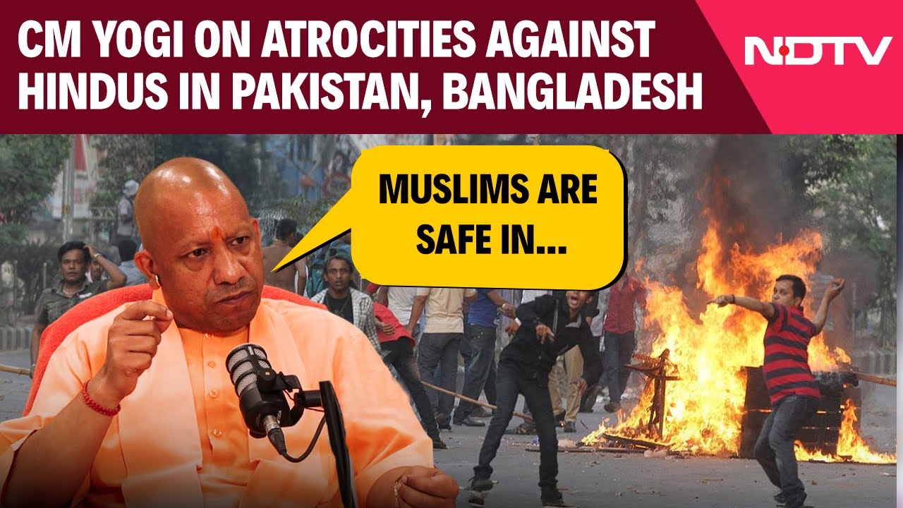 CM Yogi Rakes Up Atrocities Against Hindus In Pakistan, Bangladesh: "Muslim Tabhi Surakshit Hain..."