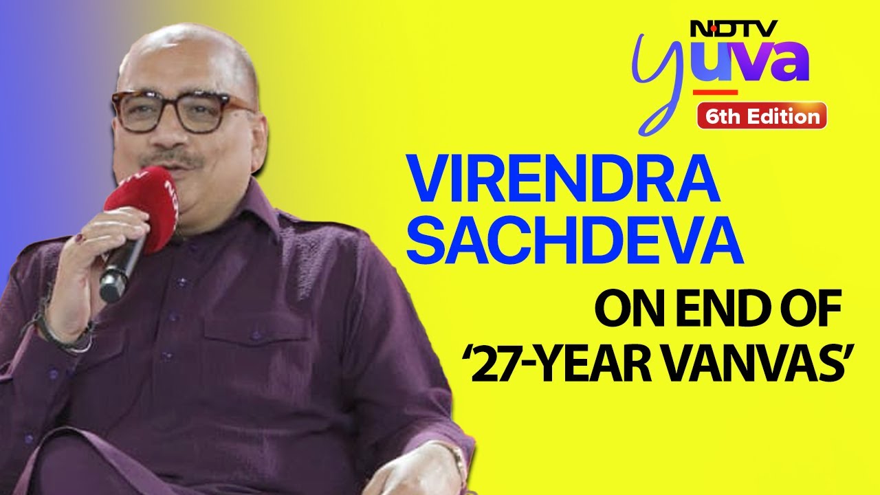 NDTV Yuva Conclave: Delhi BJP Chief Virendra Sachdeva On End Of ‘27-Year Vanvas’