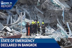 Powerful Twin Earthquake In Myanmar, Felt In Bangkok | State Of Emergency Declared Powerful Twin Earthquake In Myanmar, Felt In Bangkok | State Of Emergency Declared